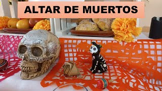 ALTAR DEL DIA DE LOS MUERTOS / QUE DEBE LLEVAR UN ALTAR DE MUERTOS #altares  #díademuertos