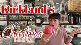 KIRKLAND'S CHRISTMAS SHOP WITH ME \& HAUL 2023 | CHRISTMAS 2023 | KIRKLAND'S CHRISTMAS 2023