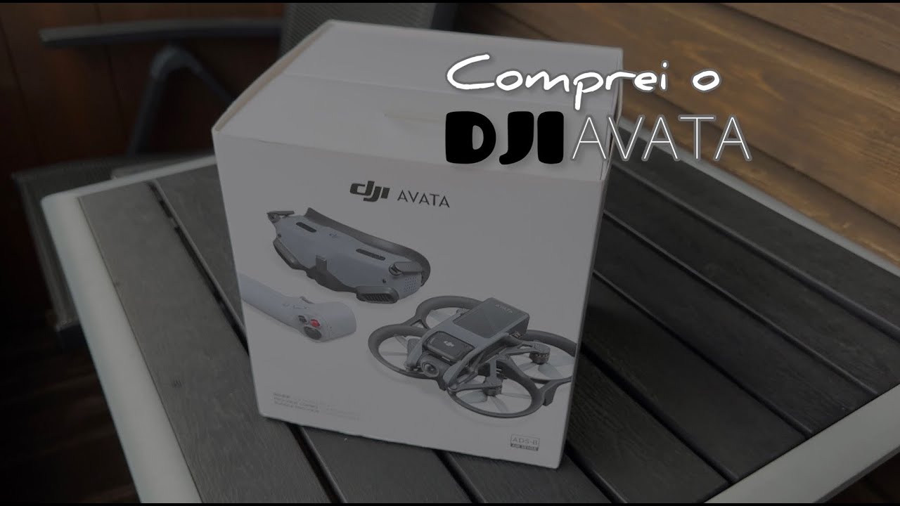 COMPREI O DRONE MAIS ZIKA DO MUNDO - DJI AVATA