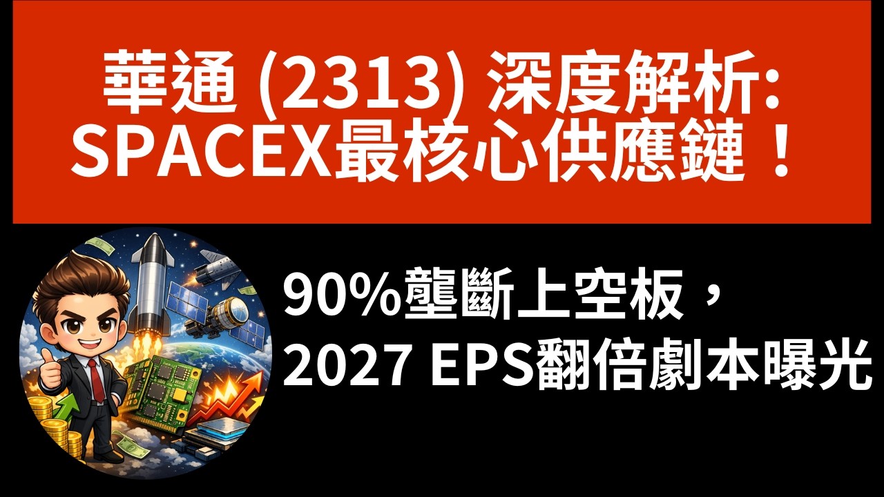 華通2313：太空經濟噴發，法人SOTP估值直指250元！