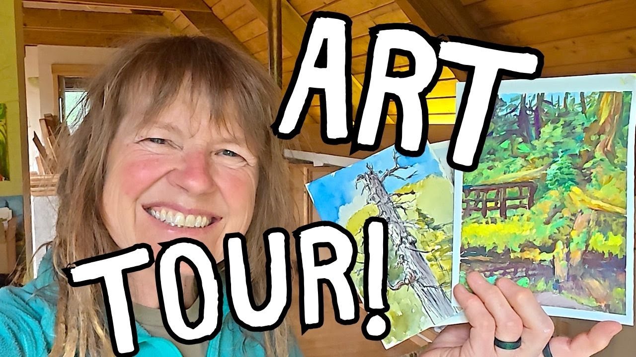 What Did I Paint This Week in the Alaska Wilderness?