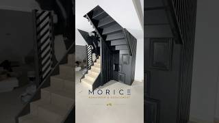 Garde corps sur mesure, full black