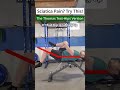 The Thomas Test For Tight Hips Exercise Tutorial