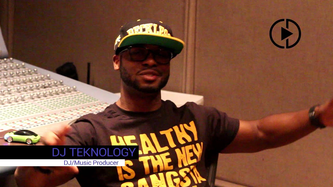 DJ Teknology On Urban Show DJ'S, Working At V103 Radio Station YouTube