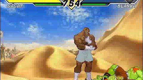 Capcom vs Snk 2 millionaire fighting 2001on nulldc dreamcast emulator