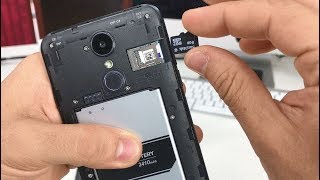 How to install SD and SIM card into LG Aristo 2