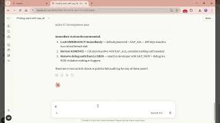 SAP Security Audit in 2 Minutes with AI | SyntaAI MCP Connector for Claude