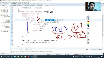 arrays en JAVA metodos de ordenacion   burbuja seleccion e insercion