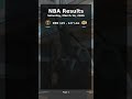 NBA game results for Saturday, March 14, 2026