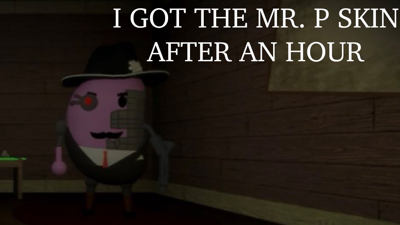 I Got the Mr. P Skin in Roblox Piggy
