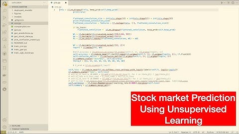 Stock Market Prediction Using Unsupervised Features [Python] - Source code - No talking