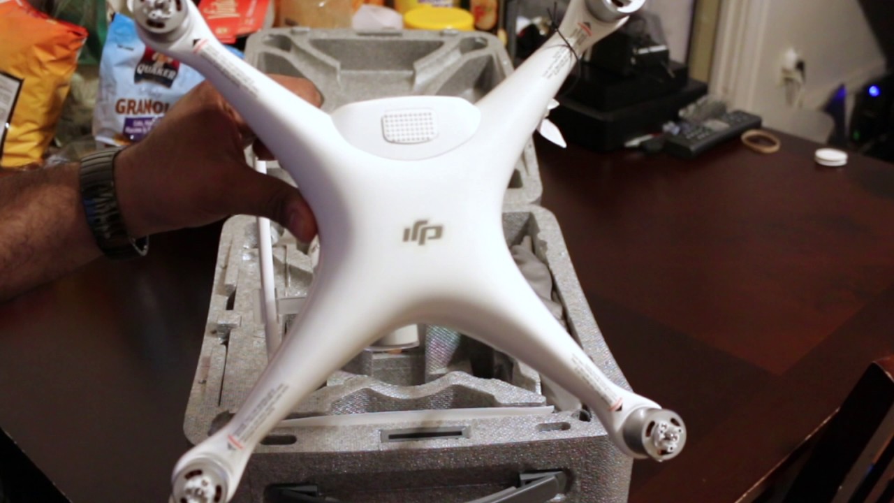 DJI Phantom 4 Pro Drone Quad First Look and Unboxing YouTube