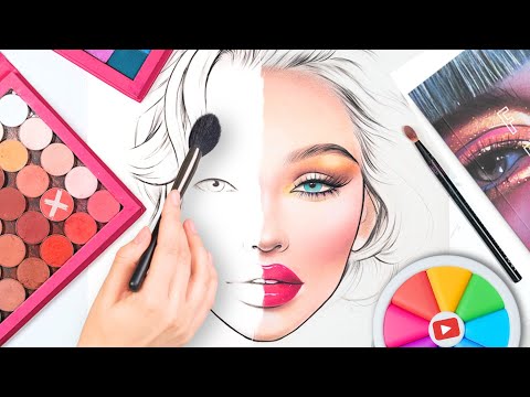 Facechart tutorial EASY | Face Chart makeup for BEGINNERS #facechart