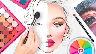 Facechart tutorial EASY | Face Chart makeup for BEGINNERS #facechart