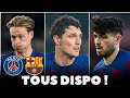  frenkie pedri et christensen disponibles pour le psg  infos bernardo silva 