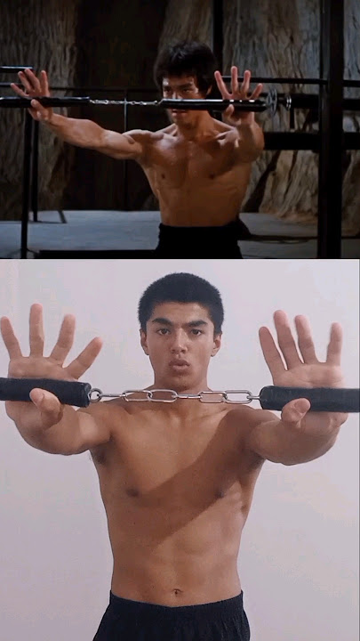 Nunchaku lesson:Bruce lee skills #nunchaku #lesson #brucelee #skills