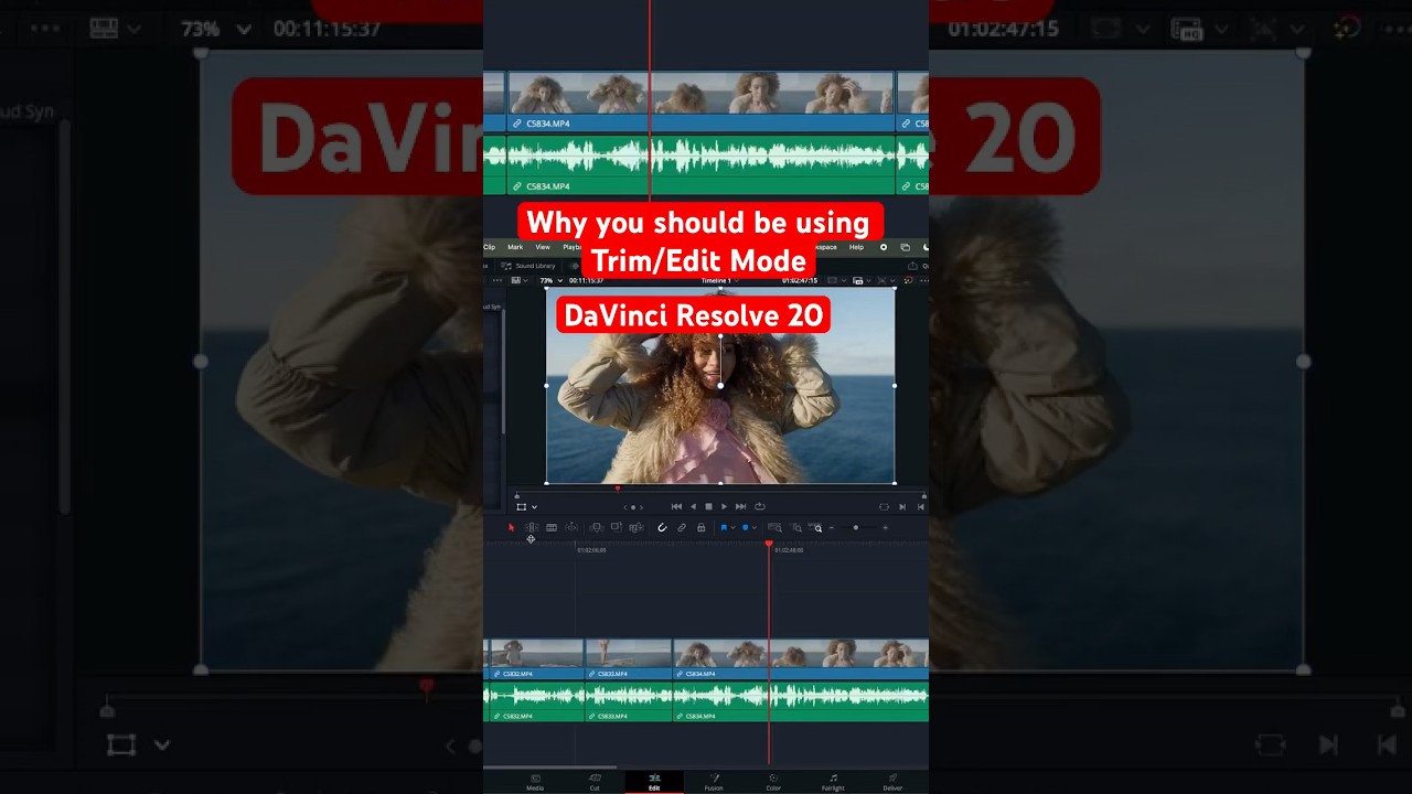 Faster editing with Trim/Edit mode 