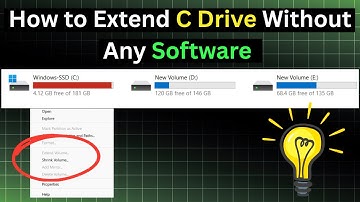 How to Extend C Drive in Windows 11 Without any Software