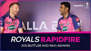 Royals Rapid Fire ft. Jos Buttler and R Ashwin | IPL 2022 | Rajasthan Royals