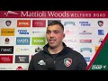 Post-Match Chat: James Whitcombe