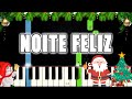 Como Tocar Noite Feliz no Piano e Teclado Tutorial | VERSÃO FÁCIL