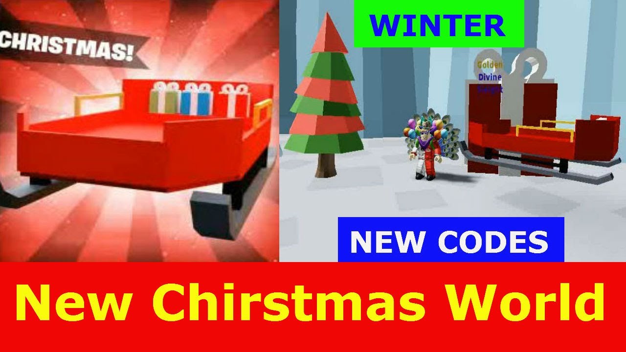 NEW UPDATE  * New Christmas World AND NEW CODES *  [ 🧊 WINTER 🧊 ] Hyper Clickers ROBLOX