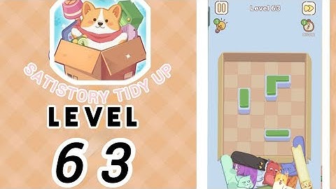Satistory Tidy Up Level 63 Solution Walkthrough