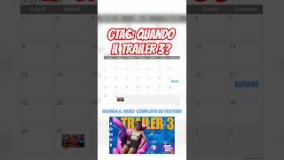 GTA 6: TRAILER 3 E MARKETING ESTIVO, CI SIAMO? #gta6 #gta #gta5 #gaming