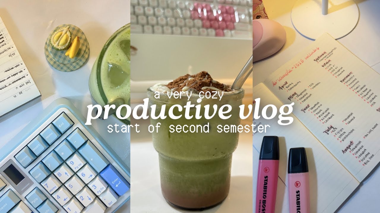 48-часовой продуктивный и уютный видеоблог 🧺 | приготовление матча-динозавра, много дел, монтаж, ...