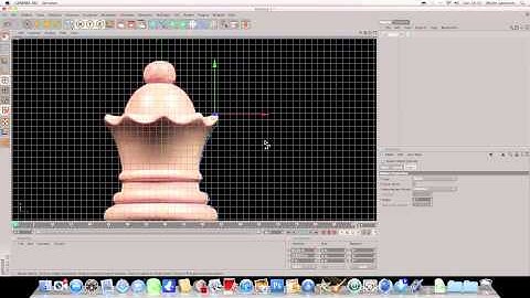 CINEMA 4D - how to model a chess piece
