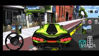 Lamborghini Car Driving