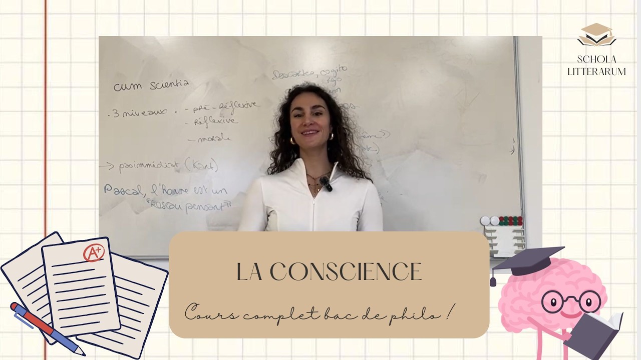 LA CONSCIENCE - cours complet pour le bac de philo ! - YouTube