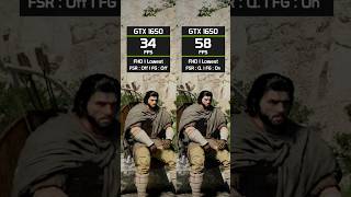 GTX 1650: Crimson Desert FSR OFF vs ON FPS Comparison