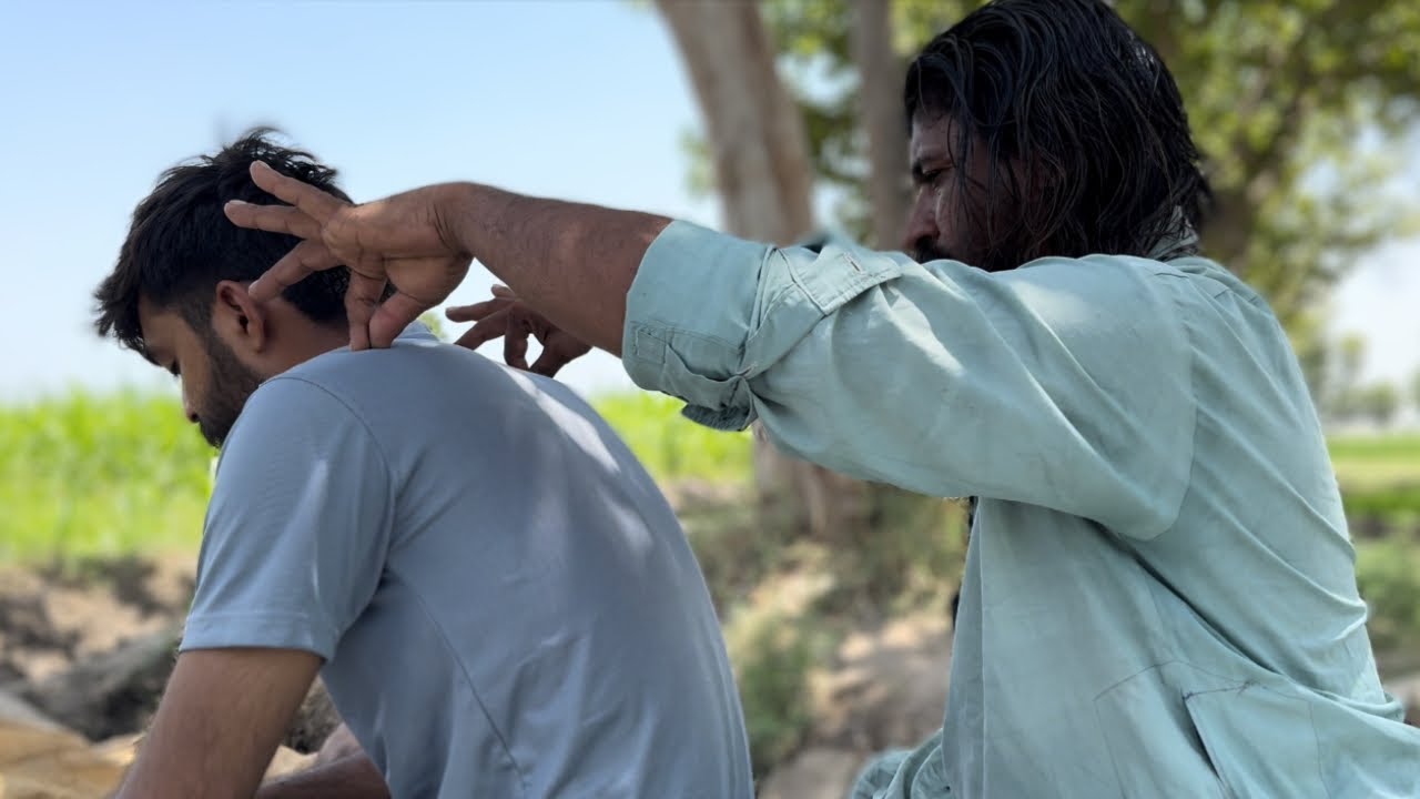 ASMR BACK, LEG, HEAD MASSAGE BY BENGALI BABA | FULL BODY STRESS RELIEF MASSAGE