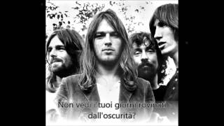 Video thumbnail of "Pink Floyd Lost For Words Traduzione Italiana"