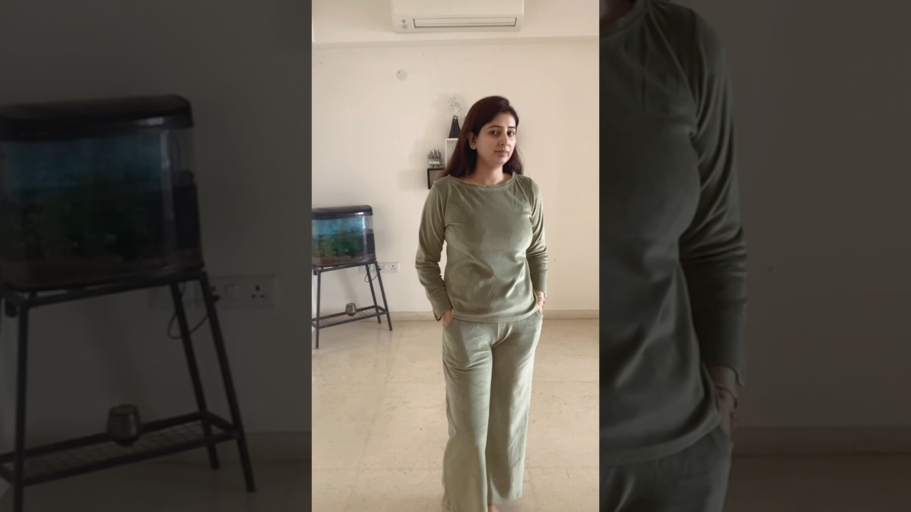 Classy Velvet night suit/Co ord set 😍😻