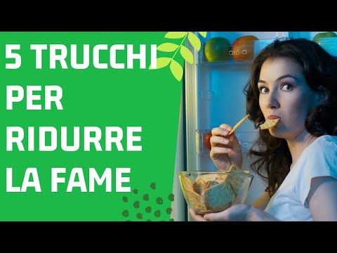 Video: Come Ridurre La Fame