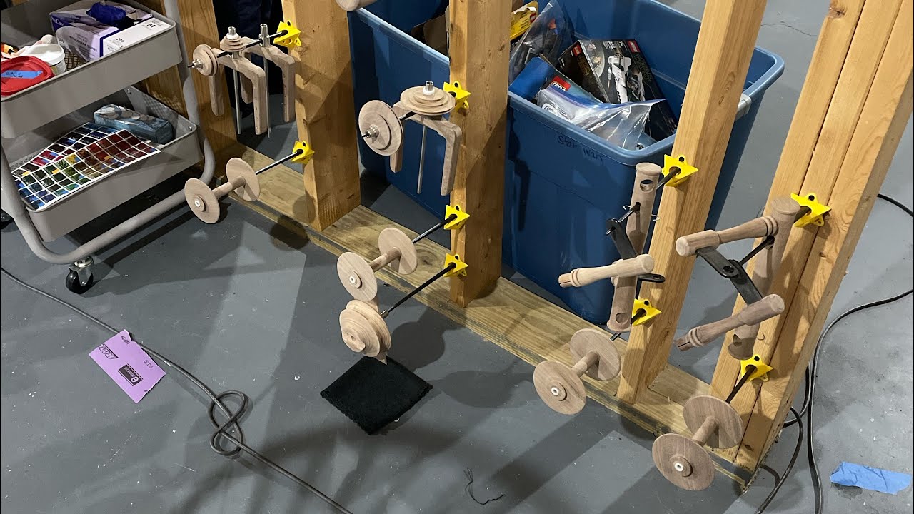 Lendrum Saxony Wheel finishing Part 1