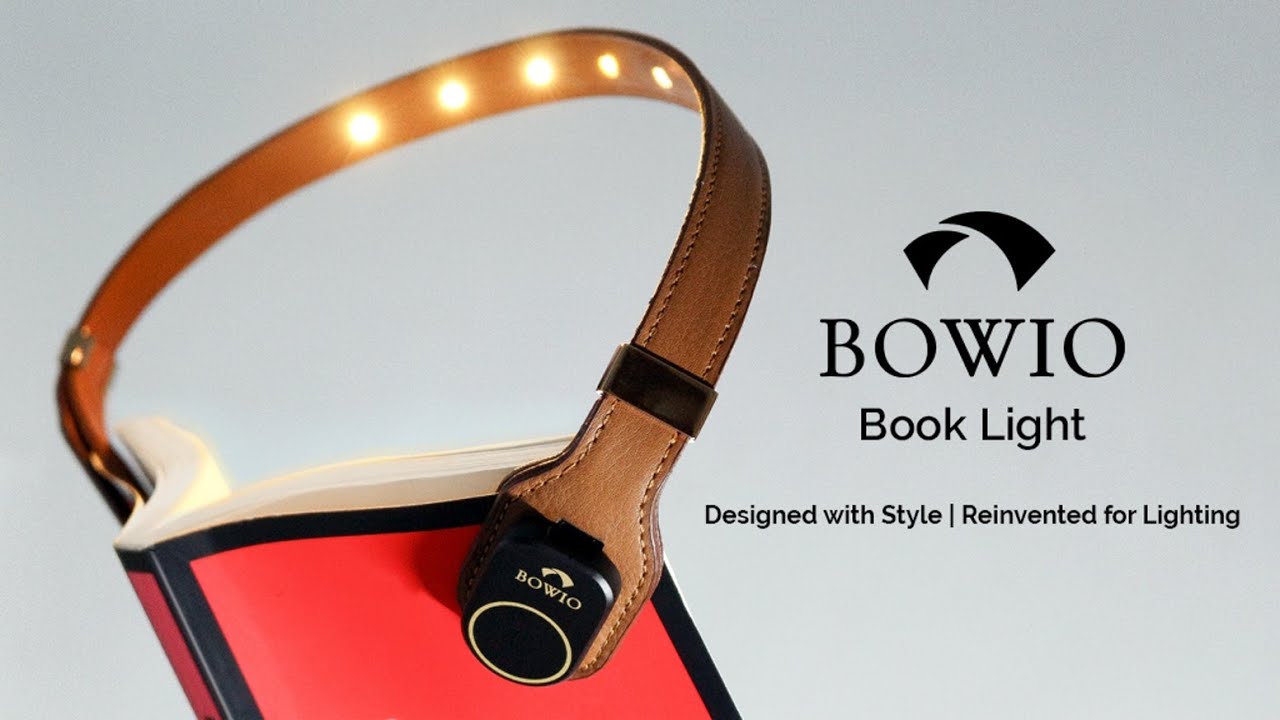 Bowio Book Light The Ultimate Book Light YouTube