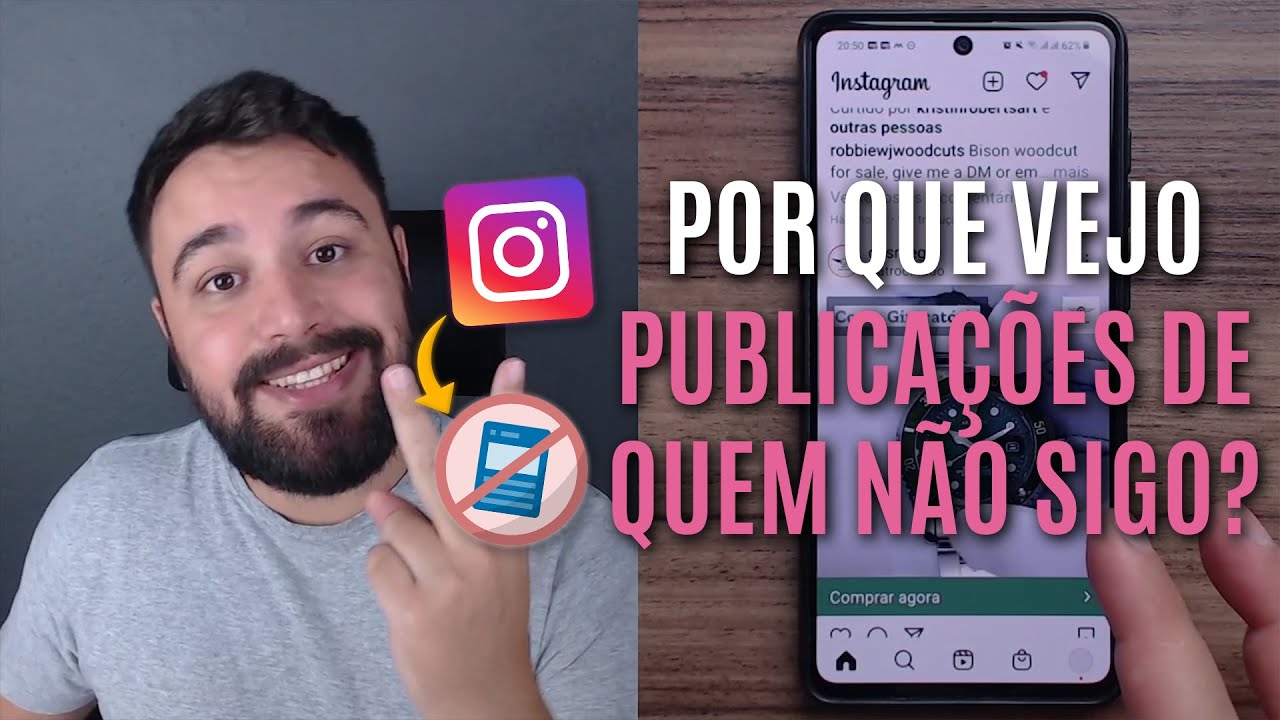 Porque não consigo ver as publicações de uma pessoa no Instagram?