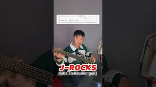 J-rocks - Cobalah Kau Mengerti (Intro Bass Tab) Sweater rugby no 31 di bio