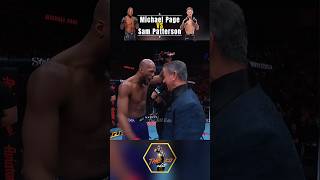 Michael Page vs Sam Patterson #ufc #mma #ufcfightnight #shorts
