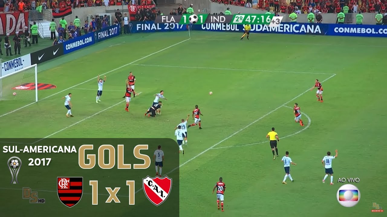Gols - Flamengo 1 x 1 Independiente - Final Sul-Americana 2017