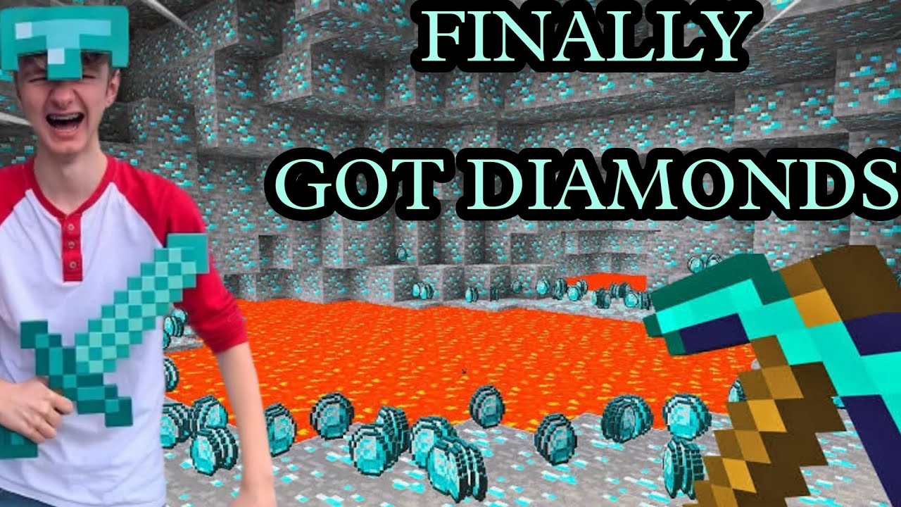 FINALLY I GOT DIAMONDS IN MINECRAFT 🥳 TAMIL #3 - YouTube
