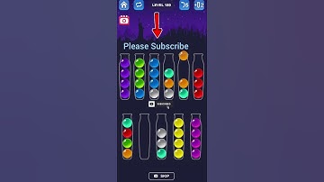 Ball sort puzzle level 189