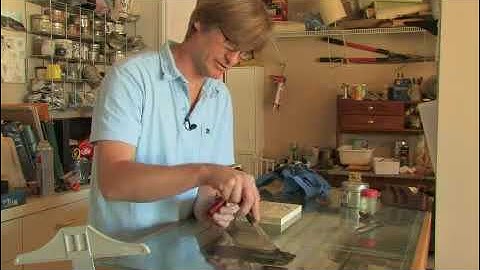 Applying Ink to Wood Block for Relief Printing