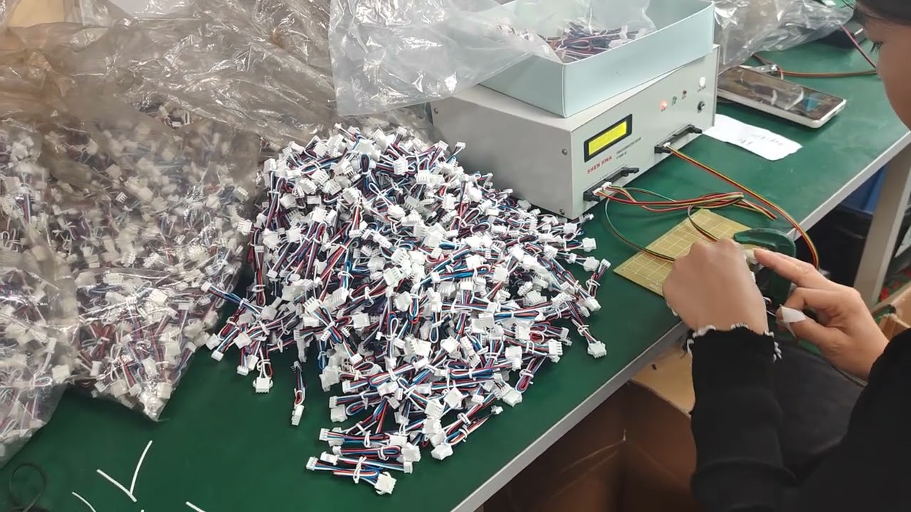 Custom wire harness testing