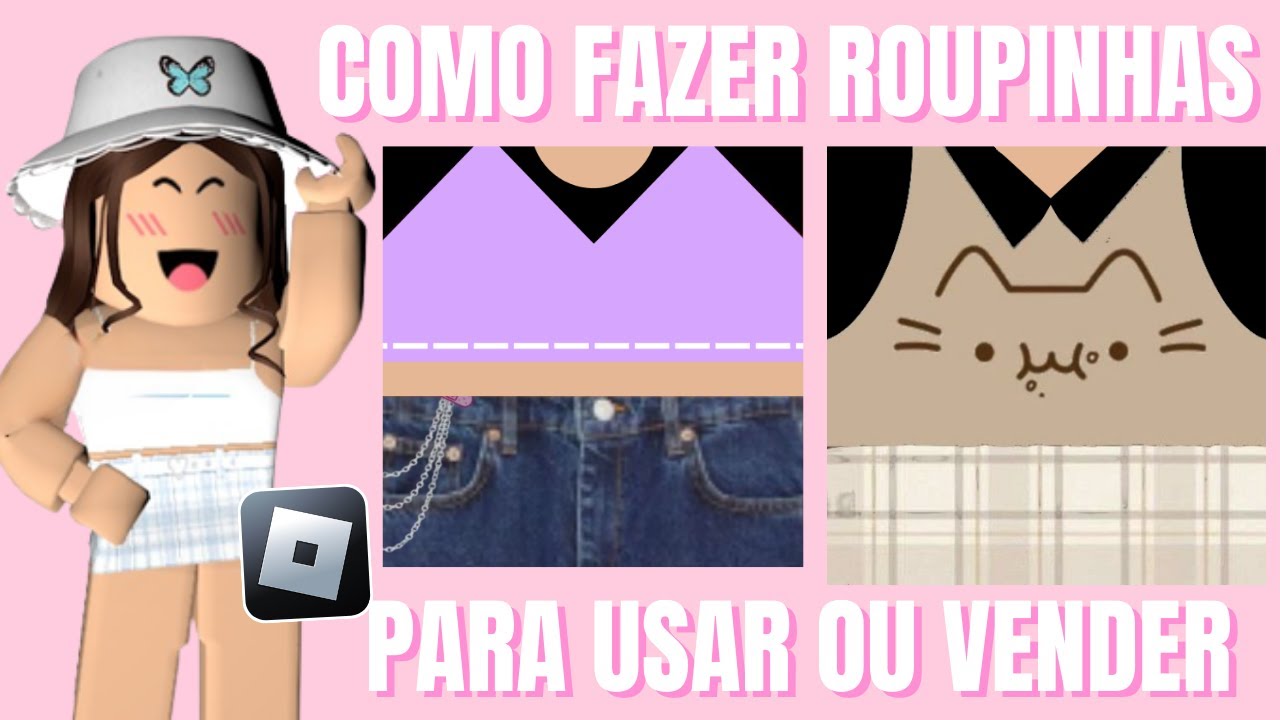 COMO FAZER TSHIRTS GRÁTIS NO ROBLOX EM 2023! ONLINE E FÁCIL DE FAZER