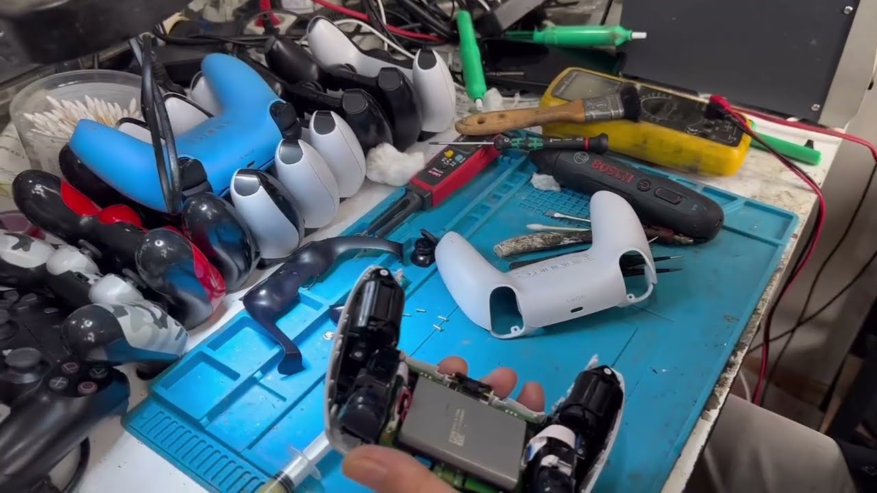 PS5 Kolu Joystick - Hall Analog Motoru Değişimi, Drift Problemi Çözümü