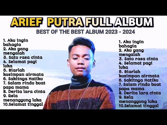 Arief - Aku Ingin Bahagia - Arif Full Album ( Mantap Banget Suaranya💯👍 ) class=